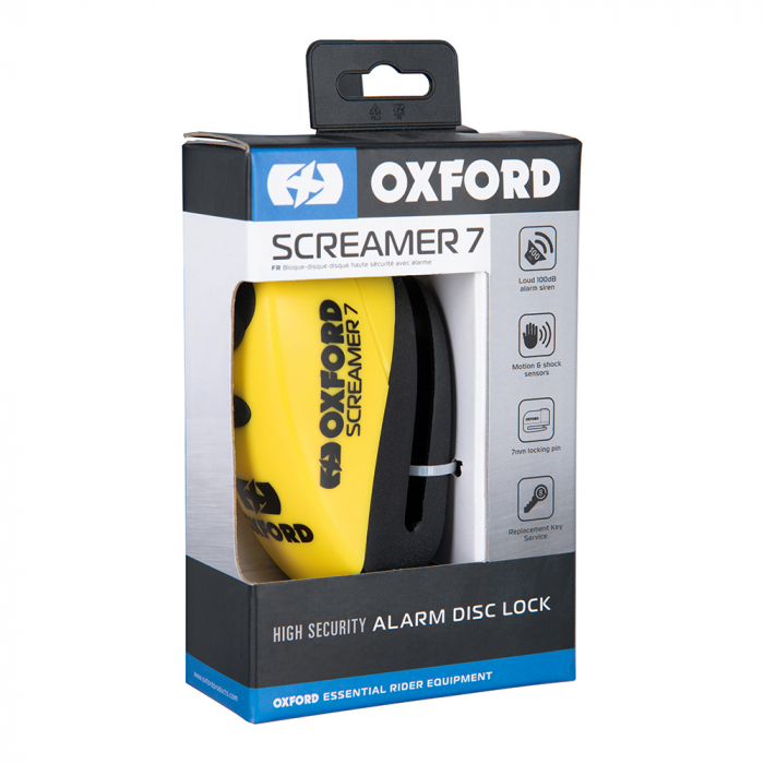 Blocator Disc cu Alarma Oxford Screamer 7 [2]