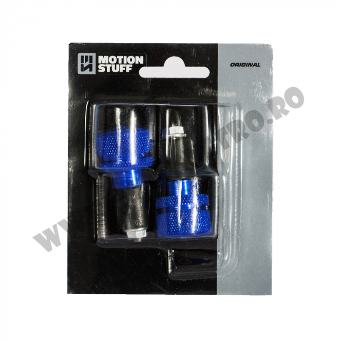 Capete de ghidon MOTION STUFF Albastru (d18-20mm) STF-202-1013 [2]