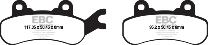 Placute de frana EBC [1]