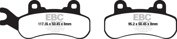 Placute de frana EBC [1]