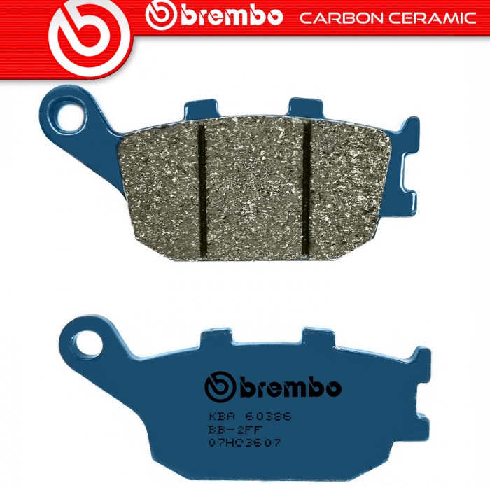 Placute Frana Spate Brembo Carbon Ceramic 07HO3607 [2]