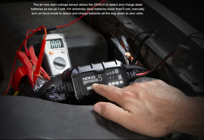 Redresor baterie NOCO Genius 5 – încărcător 6V 12V 5A [8]