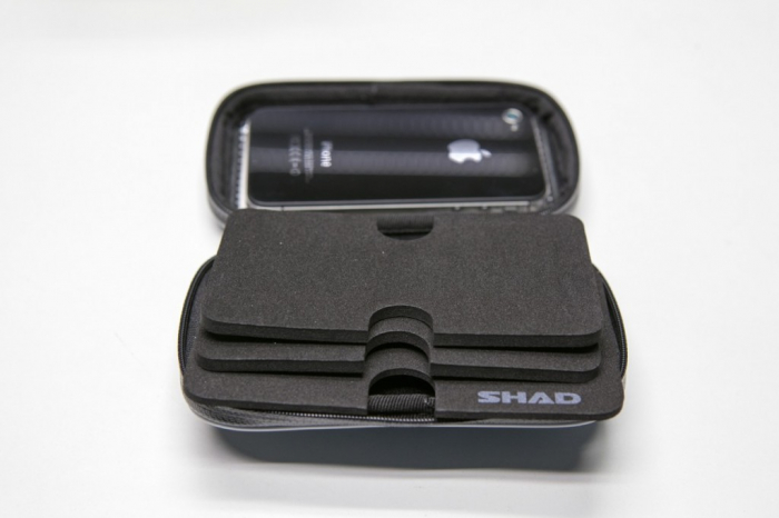 Suport telefon SHAD 120x70 mm on handlebar 3,8" prindere pe ghidon [5]