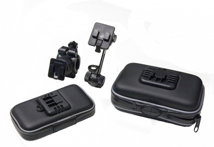 Suport telefon SHAD 120x70 mm on handlebar 3,8" prindere pe ghidon [9]