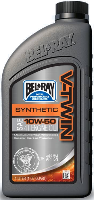 Ulei de motor Bel-Ray V-TWIN SYNTHETIC 10W-50 1 l [1]