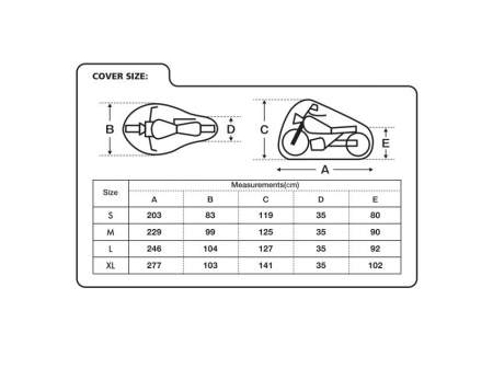 Husa moto Oxford Camuflaj [1]