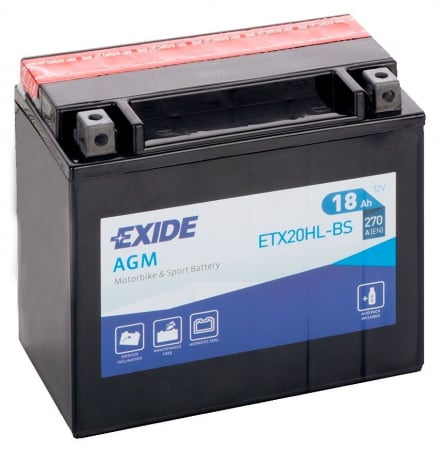 Baterie - Baterie Moto Exide YTX20HL-BS