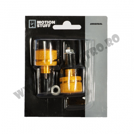 Capete de ghidon MOTION STUFF Auriu (d13-17mm) STF-202-1025 [1]