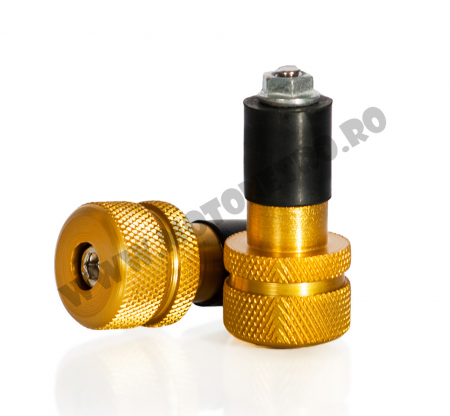 Capete Ghidon - Capete de ghidon MOTION STUFF auriu (d18-20mm) STF-202-1015