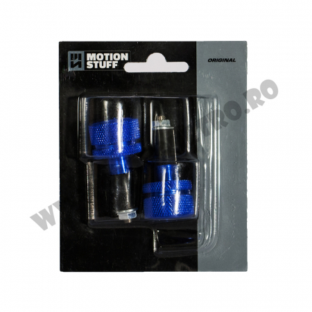 Capete de ghidon MOTION STUFF Albastru (d13-17mm)  STF-202-1023 [1]