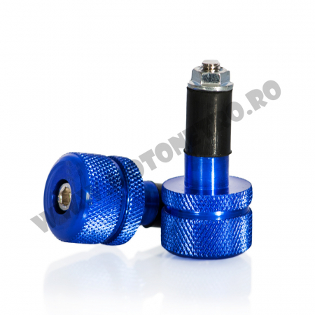 Capete Ghidon - Capete de ghidon MOTION STUFF Albastru (d13-17mm)  STF-202-1023