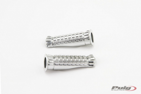 Scarite Moto - Footpegs without adapters PUIG R-FIGHTER argintiu