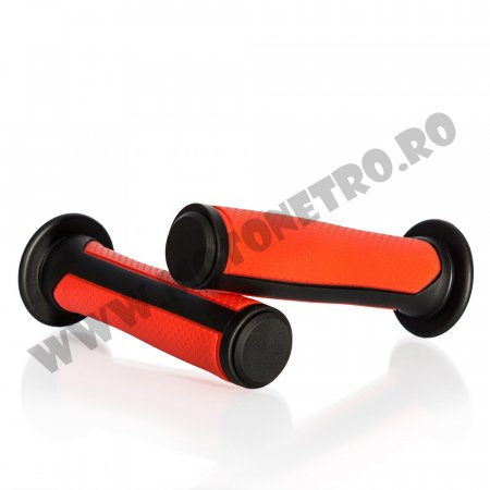 Accesorii Moto - Mansoane Street MOTION STUFF negru/rosu STF-201-2014