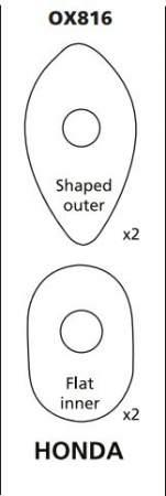 Oxford Indicator Spacers Honda [2]