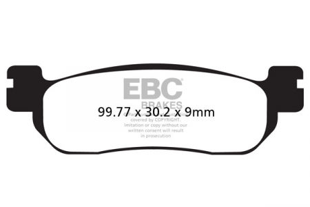 Piese moto - Placute de frana EBC