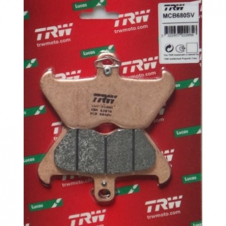 Placute frana fata TRW sinter MCB680SV [1]