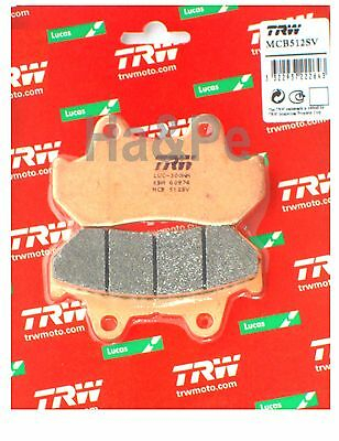 Placute frana fata TRW sinter MCB512SV [1]