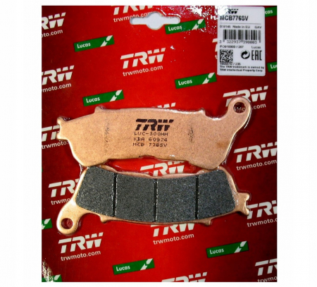 Placute frana fata TRW sinter MCB776SV [1]