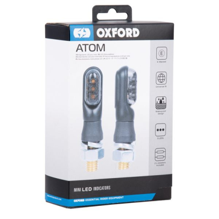 Semnalizatoare - Semnalizator Set Oxford Atom Led Indicators Front/Rear L/R - EL350