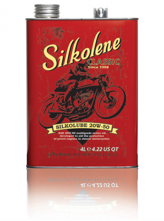 Ulei Motor 4T - Ulei motor SILKOLUBE 20W-50 4L Motociclete Clasice