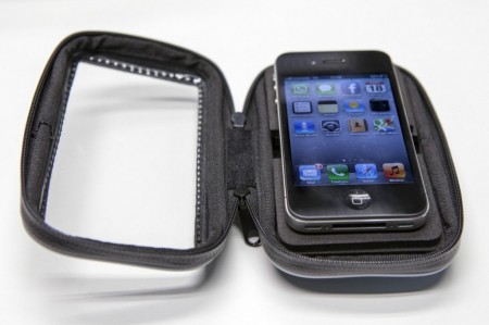 Suport telefon SHAD 120x70 mm on handlebar 3,8" prindere pe ghidon [5]