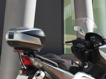 Top case SHAD SH48 New titanium with PREMIUM SMART lock [2]