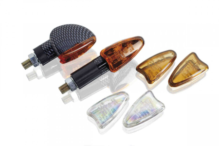 Semnalizatoare - Turn signals PUIG STAR Negru short, homologated