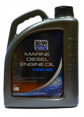Lubrifianti - Ulei de motor Bel-Ray MARINE DIESEL 15W-40 4 l