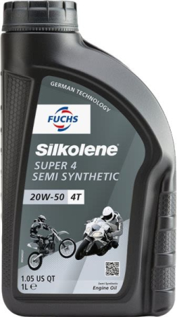 Ulei Motor 4T - Ulei de motor SILKOLENE SUPER 4 20W50 1L
