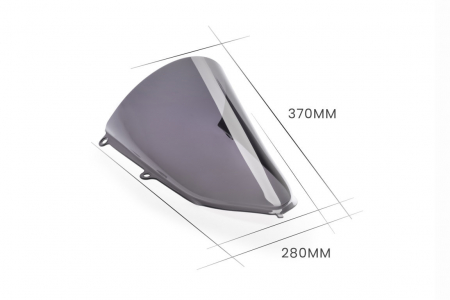 Windscreen PUIG R-RACER smoke [1]