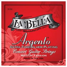 Set corzi chitara clasica La Bella SMH Argento Extra Fine Silver Plating [1]