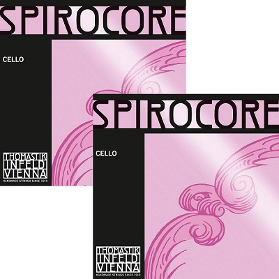 Set corzi Thomastik-Infeld Spirocore G + C, wolfram violoncel [1]