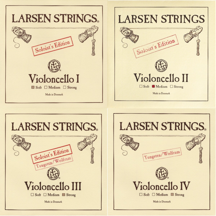 Set corzi Larsen Soloist/Standard violoncel [1]