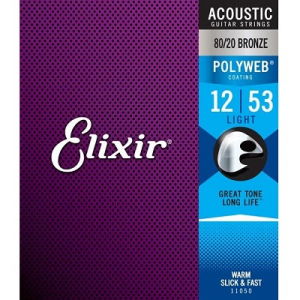 Set corzi chitara acustica Polyweb Extra Light .010 - .047 [1]