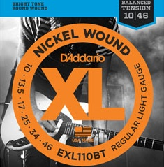Corzi chitara -  Set corzi chitara electrica D'addario - EXL110BT