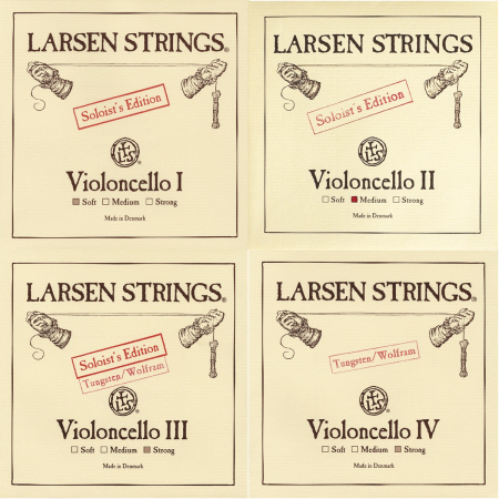 Larsen - Set corzi Larsen Soloist/Standard violoncel