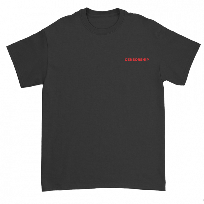 CENSORSHIP ALIVE TEE [2]