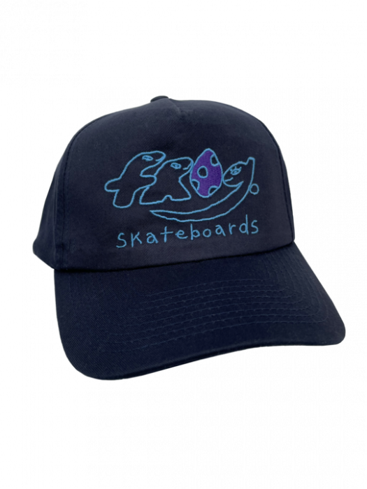Frog Dino Logo 5-Panel Navy or Yellow [3]