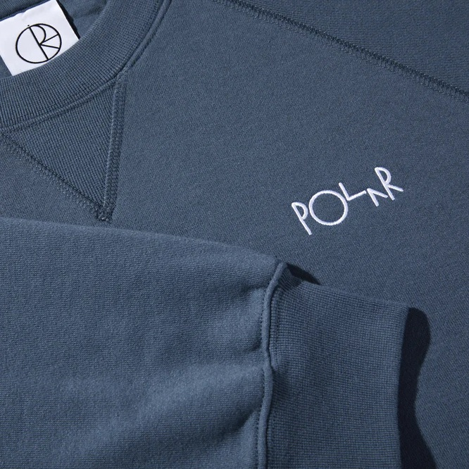 POLAR Default Crewneck Grey Blue [3]