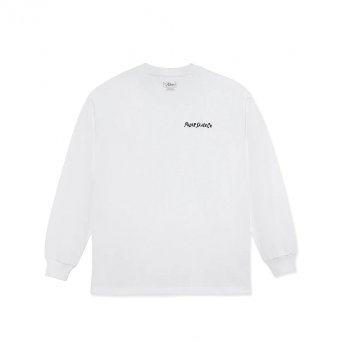 POLAR CAMPFIRE LS TEE WHITE [2]