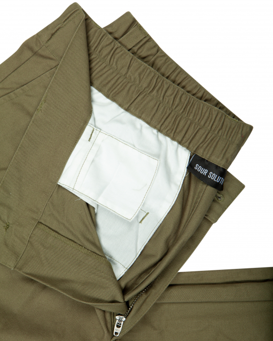 Sour Baggy Chino Olive [3]