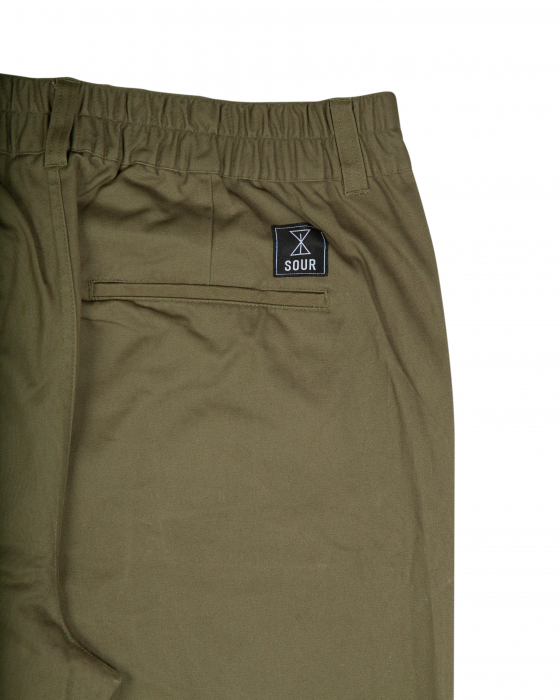 Sour Baggy Chino Olive [4]
