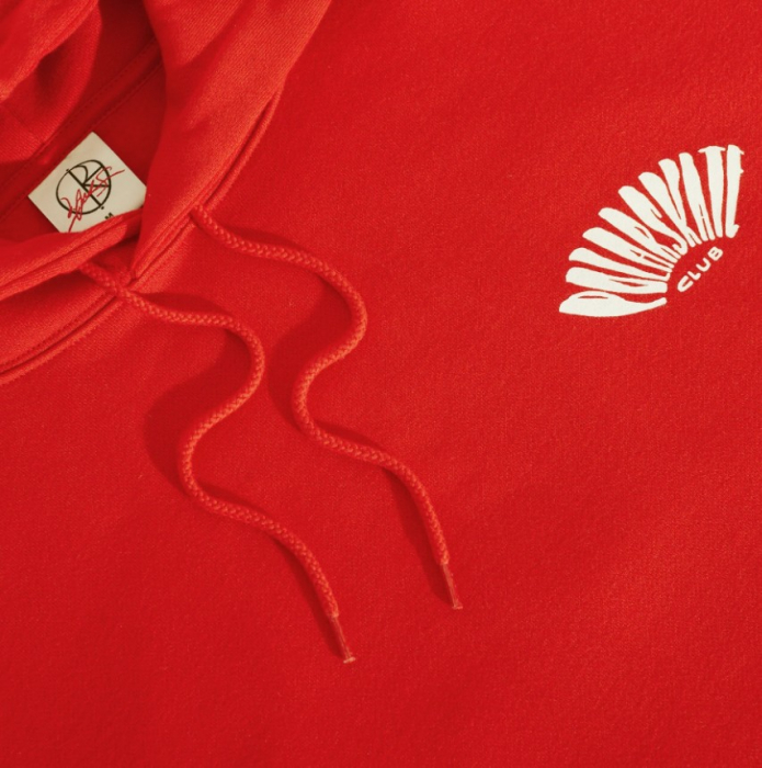 POLAR Dave Hoodie Polar Skate Club Red [3]