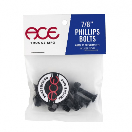 skateboarding - Ace Bolts Phillips 7/8"( Cross )