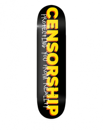 skateboarding - CENSORSHIP BANNED LOGO