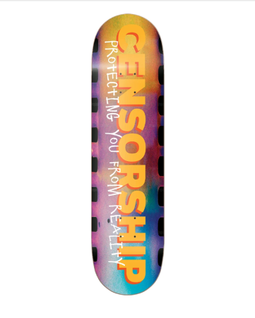 skateboarding - CENSORSHIP Banned Film Logo