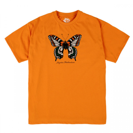 tees - Magenta BUTTERFLY TEE ORANGE
