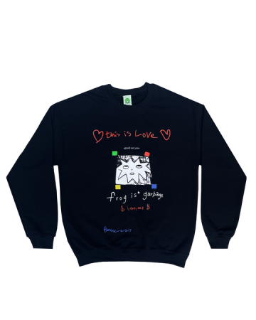 hoodies - Frog is Garbage Sweater