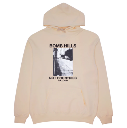 hoodies - GX1000 Bomb Hills Not Countries Hoodie Sand