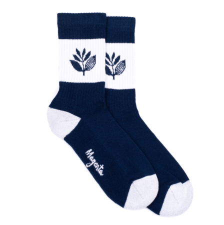 accessories - Magenta STRIPE SOCKS